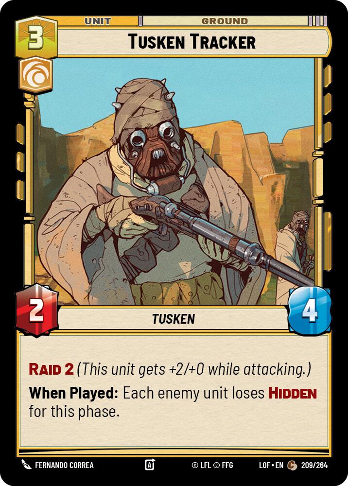 Tusken Tracker (209/264) (209/264) [Legends of the Force] | Galactic Gamez