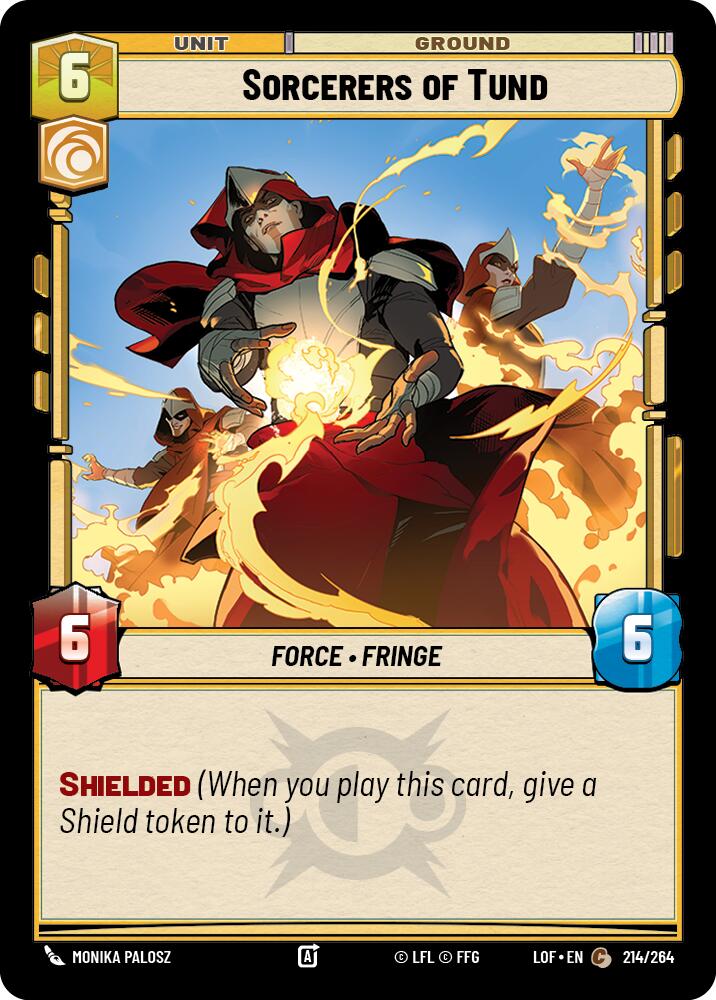 Sorcerers of Tund (214/264) (214/264) [Legends of the Force] | Galactic Gamez