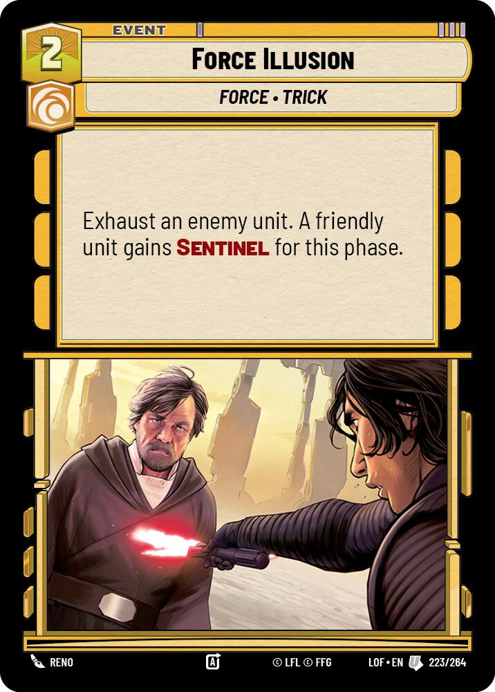 Force Illusion (223/264) (223/264) [Legends of the Force] | Galactic Gamez