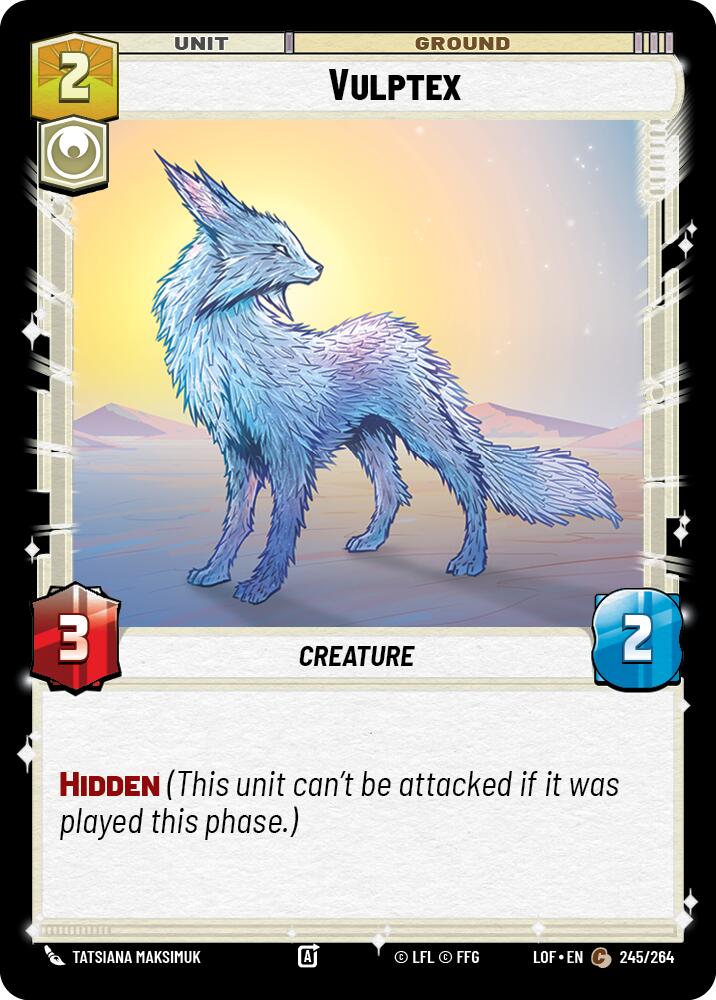 Vulptex (245/264) (245/264) [Legends of the Force] | Galactic Gamez
