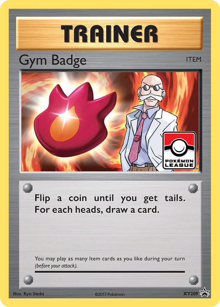 Gym Badge (XY209) (Blaine) [XY: Black Star Promos] | Galactic Gamez