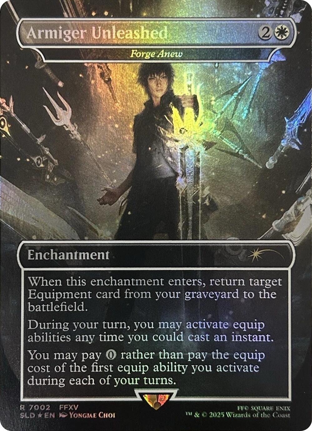 Armiger Unleashed - Forge Anew (Rainbow Foil) [Secret Lair Drop Series] | Galactic Gamez