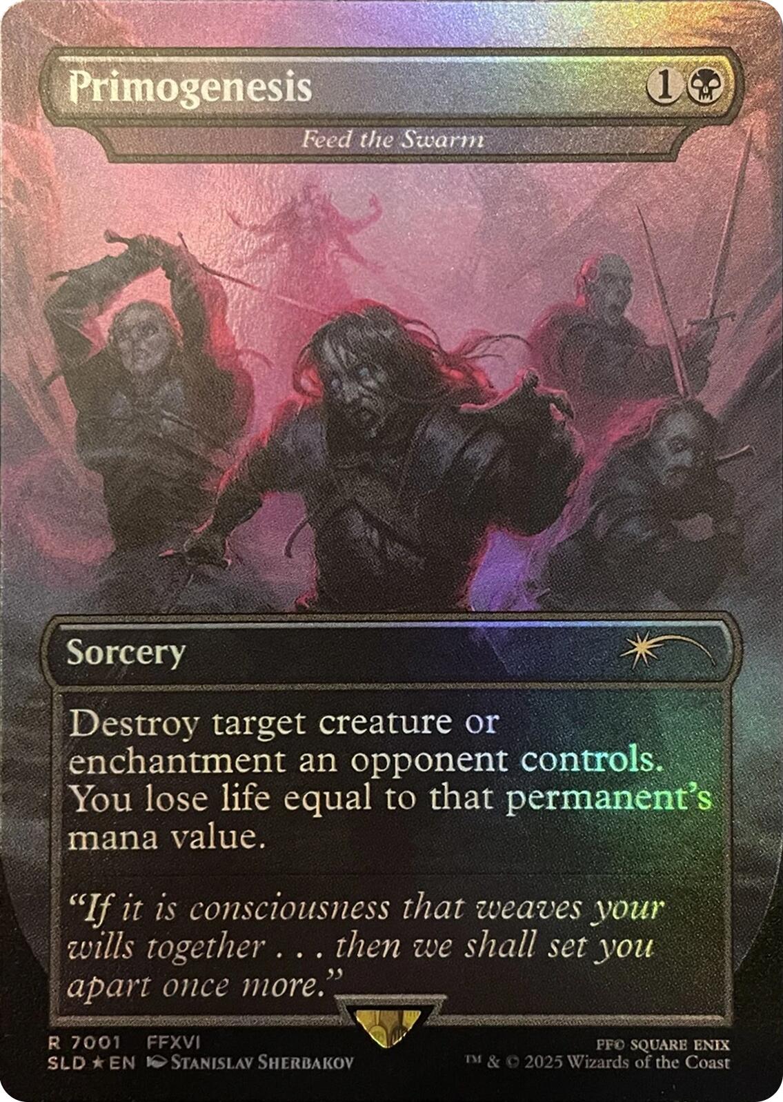 Primogenesis - Feed the Swarm (Rainbow Foil) [Secret Lair Drop Series] | Galactic Gamez