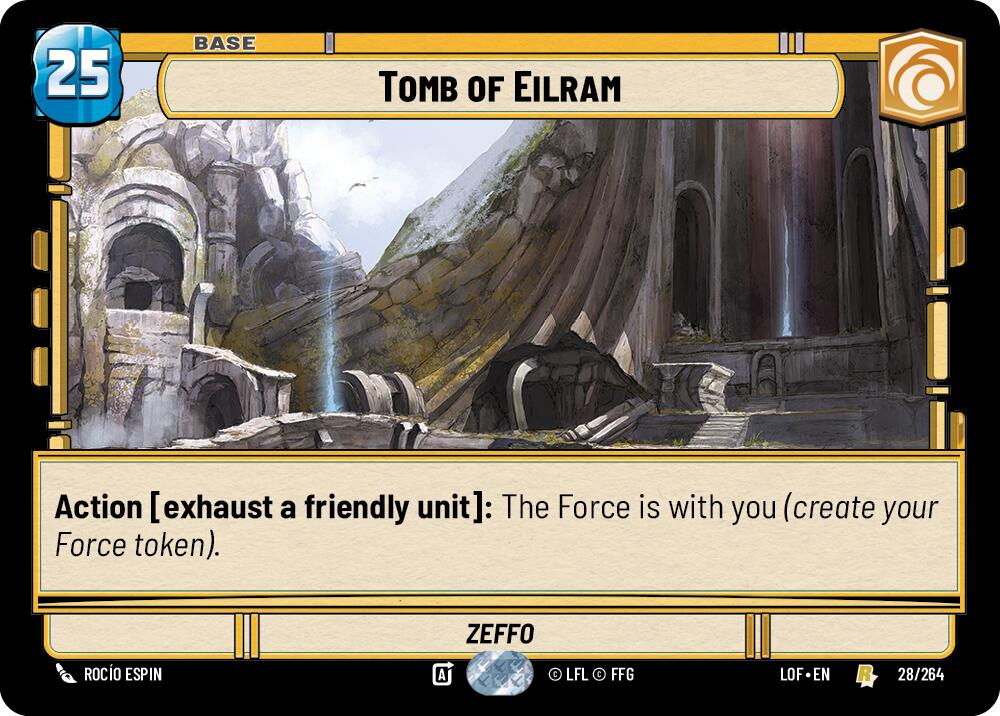 Tomb of Eilram (028/264) (028/264) [Legends of the Force] | Galactic Gamez