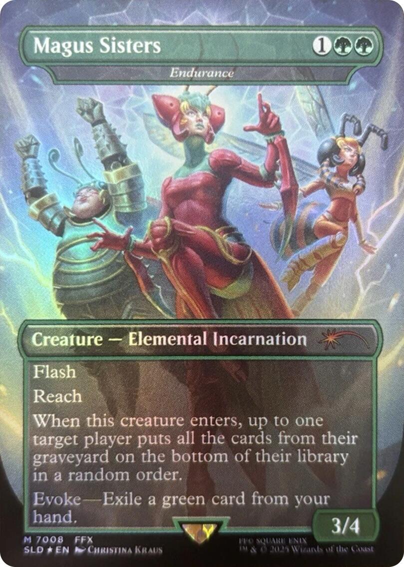 Magus Sisters - Endurance (Rainbow Foil) [Secret Lair Drop Series] | Galactic Gamez
