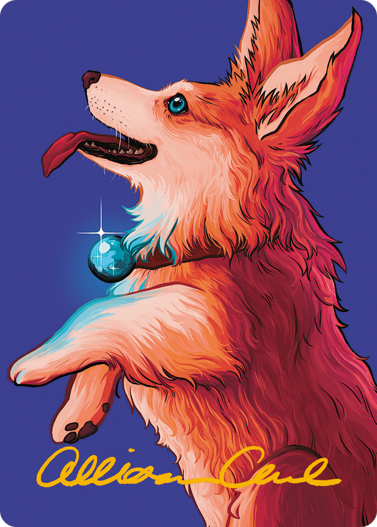 Phelia, Exuberant Shepherd Art Card (Gold-Stamped Signature) [Modern Horizons 3 Art Series] | Galactic Gamez