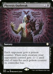 Phyresis Outbreak (Extended Art) [Phyrexia: All Will Be One Commander] | Galactic Gamez