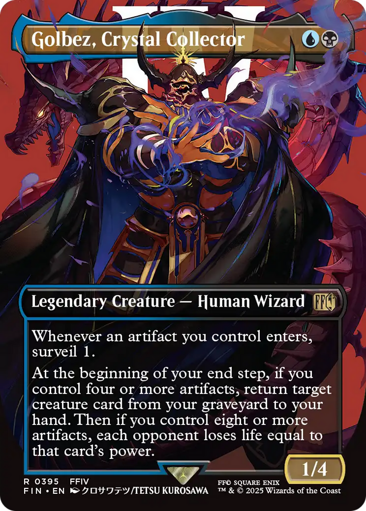 Golbez, Crystal Collector (Borderless) [FINAL FANTASY] | Galactic Gamez