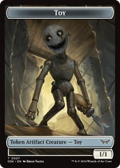 Toy // Spider Double-Sided Token [Duskmourn: House of Horror Tokens] | Galactic Gamez