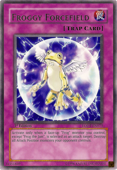 Froggy Forcefield [LODT-EN073] Rare | Galactic Gamez