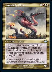 Lavabelly Sliver (Retro Foil Etched) [Modern Horizons] | Galactic Gamez