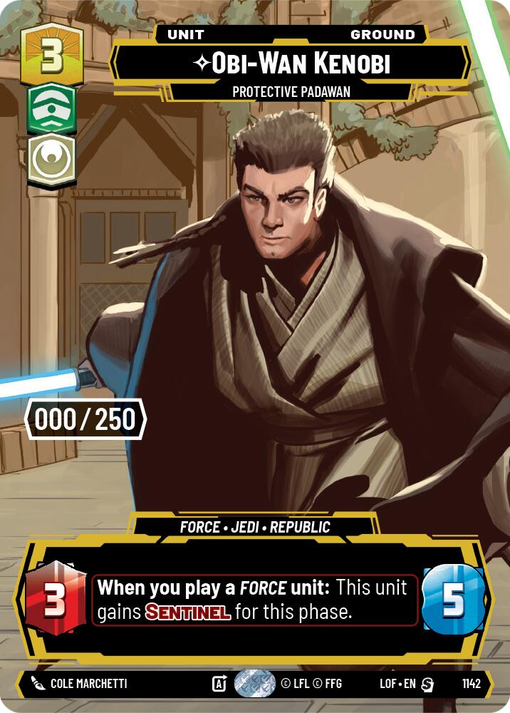 Obi-Wan Kenobi - Protective Padawan (1142) (Serialized) (1142) [Legends of the Force] | Galactic Gamez