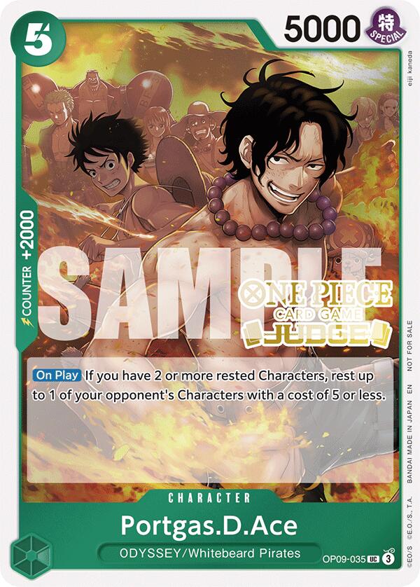 Portgas.D.Ace (Judge Pack Vol. 6) [One Piece Promotion Cards] | Galactic Gamez