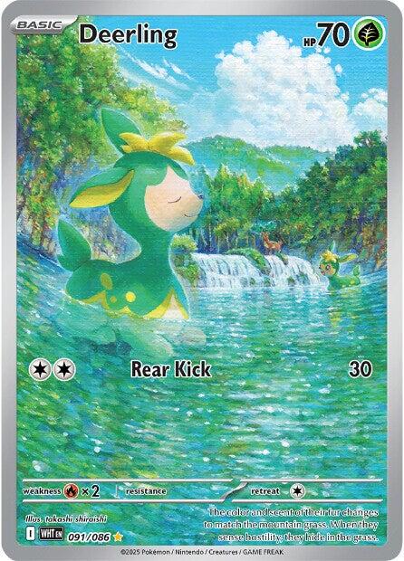 Deerling (091/086) [Scarlet & Violet: White Flare] | Galactic Gamez