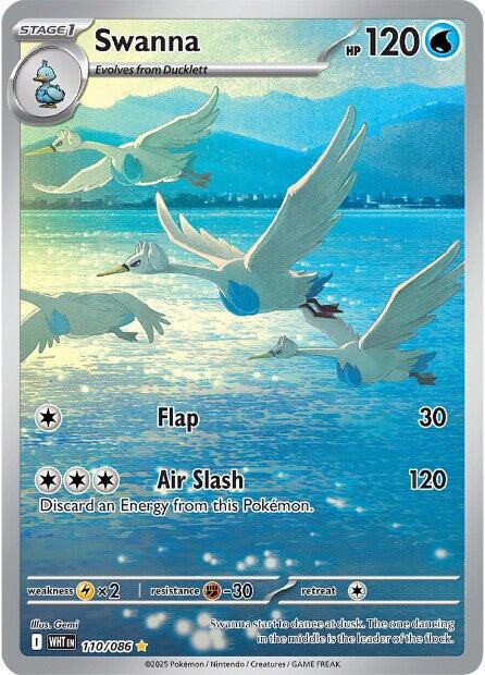 Swanna (110/086) [Scarlet & Violet: White Flare] | Galactic Gamez