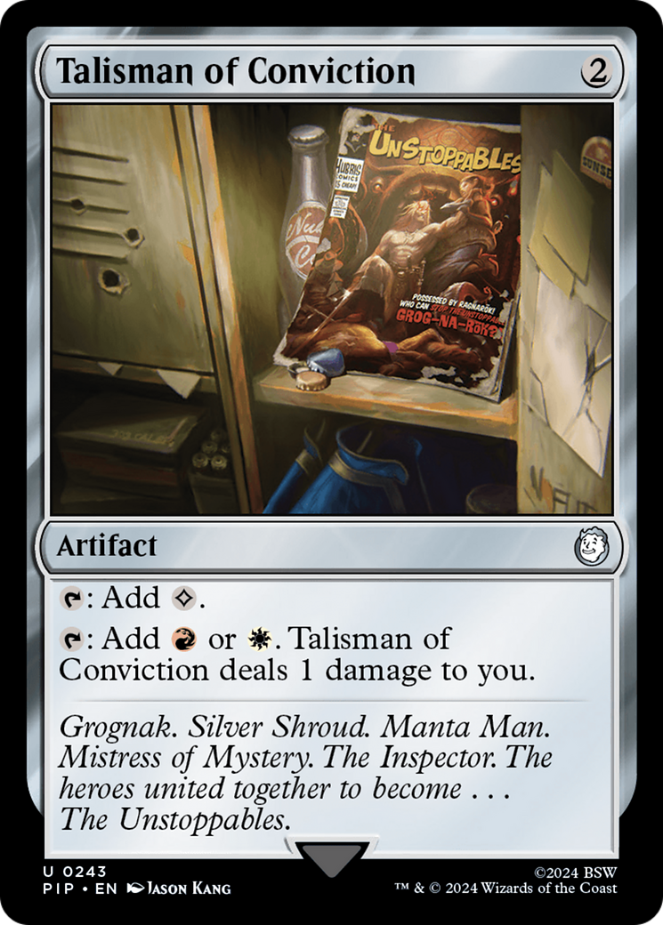 Talisman of Conviction [Fallout] | Galactic Gamez