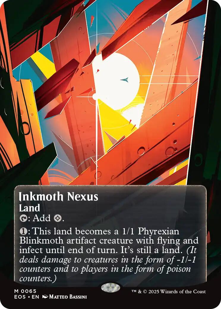 Inkmoth Nexus (0065) (Borderless) [Edge of Eternities: Stellar Sights] | Galactic Gamez