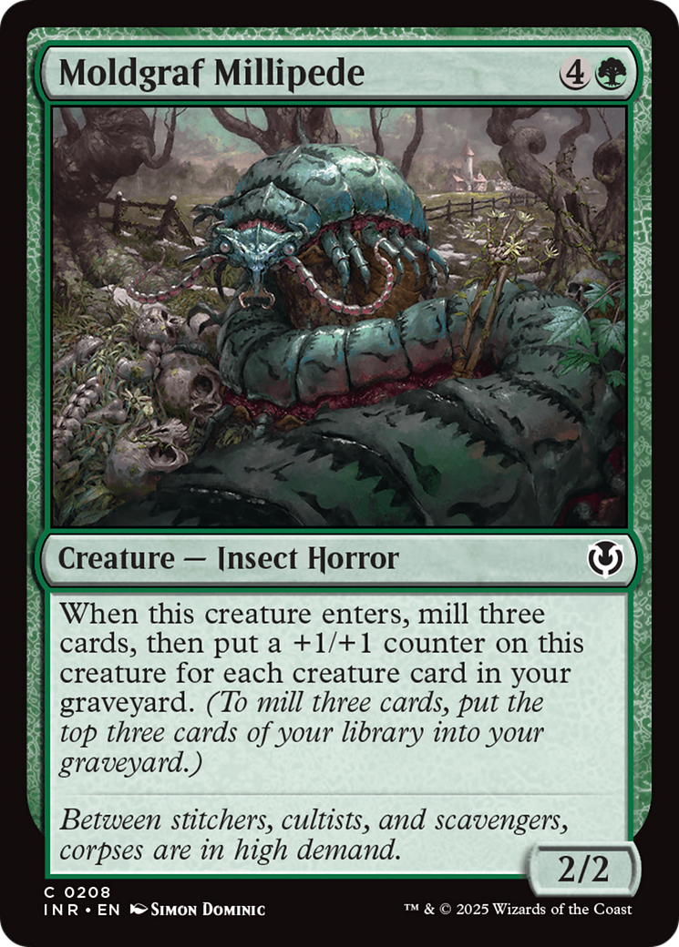 Moldgraf Millipede [Innistrad Remastered] | Galactic Gamez