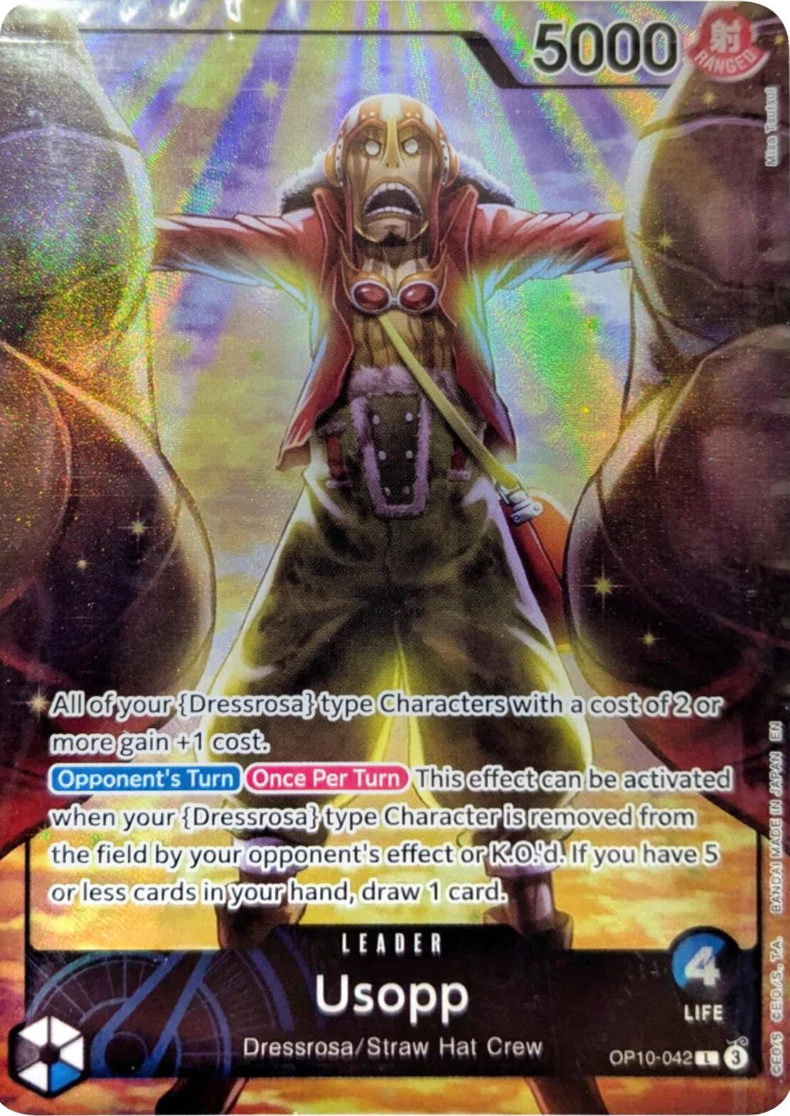 Usopp (Official Playmat -Limited Edition Vol. 3-) [One Piece Promotion Cards] | Galactic Gamez