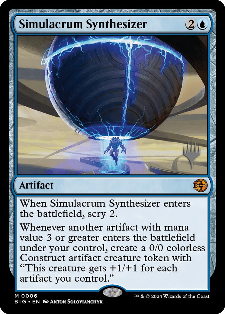 Simulacrum Synthesizer (Promo Pack) [Edge of Eternities Promo Pack] | Galactic Gamez