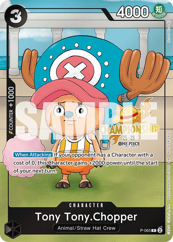 Tony Tony.Chopper (CS 25-26 Event Pack) [One Piece Promotion Cards] | Galactic Gamez