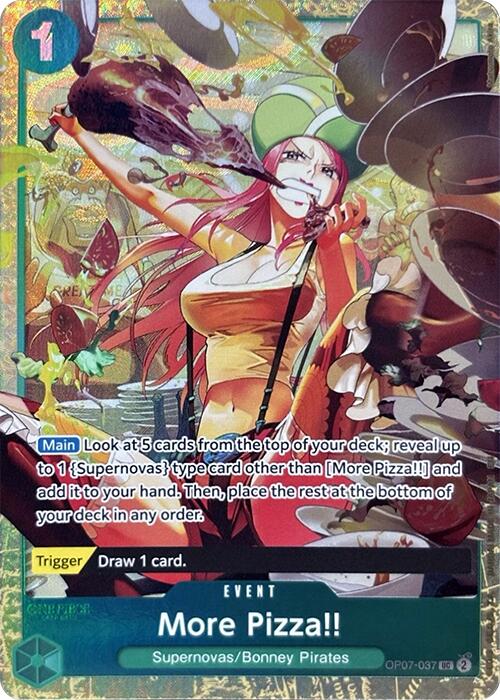 More Pizza!! (Premium Card Collection -Best Selection Vol. 4-) [One Piece Promotion Cards] | Galactic Gamez