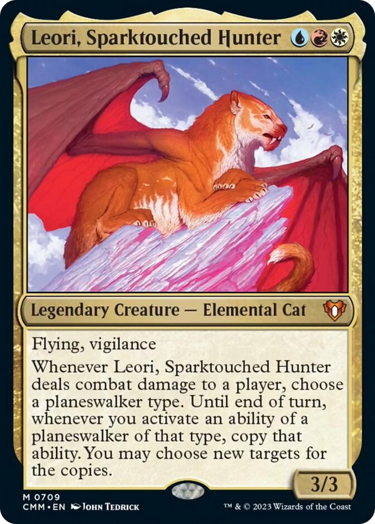 Leori, Sparktouched Hunter [Commander Masters] | Galactic Gamez