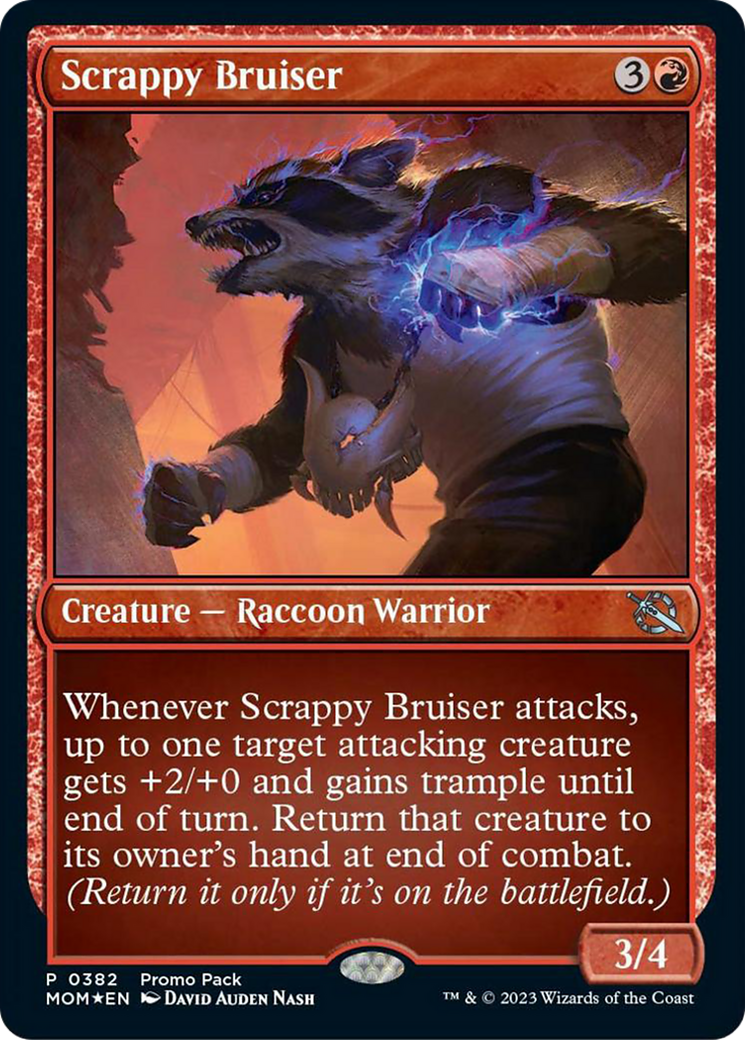 Scrappy Bruiser (Promo Pack) [March of the Machine Promos] | Galactic Gamez