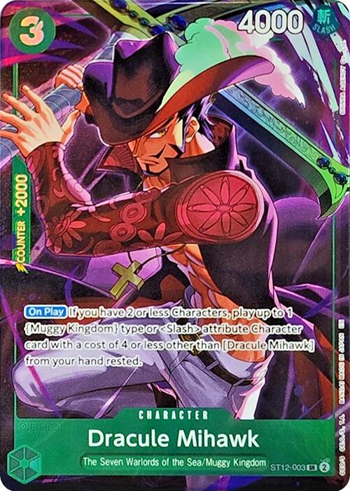 Dracule Mihawk (Illustration Box Vol.4) [One Piece Promotion Cards] | Galactic Gamez