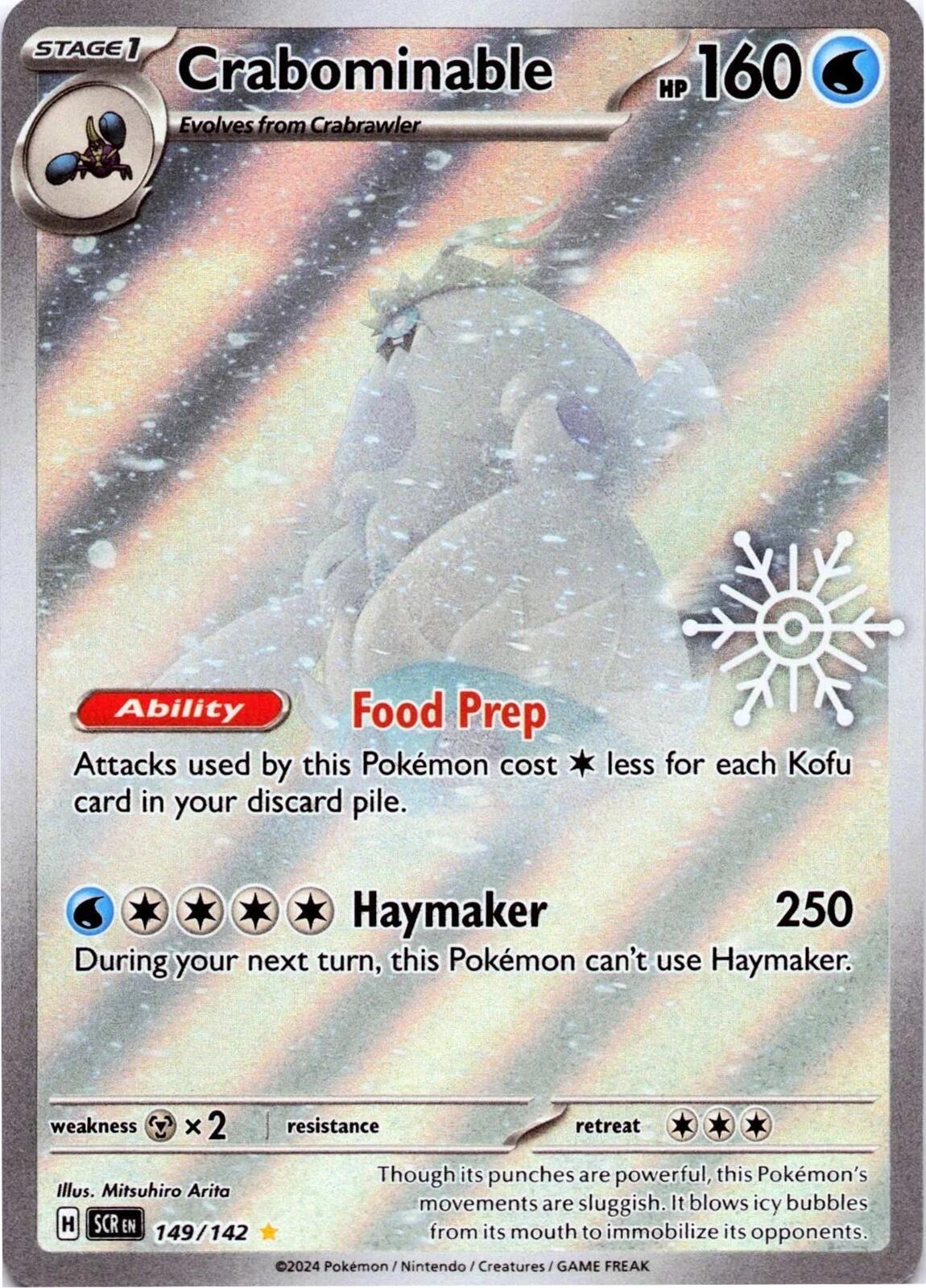Crabominable (149/142) (Holiday Calendar) [Miscellaneous Cards] | Galactic Gamez