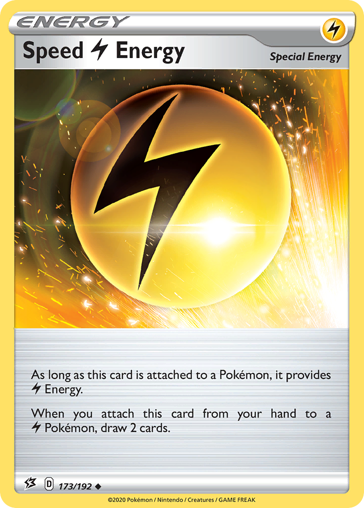 Speed Lightning Energy (173/192) [Sword & Shield: Rebel Clash] | Galactic Gamez