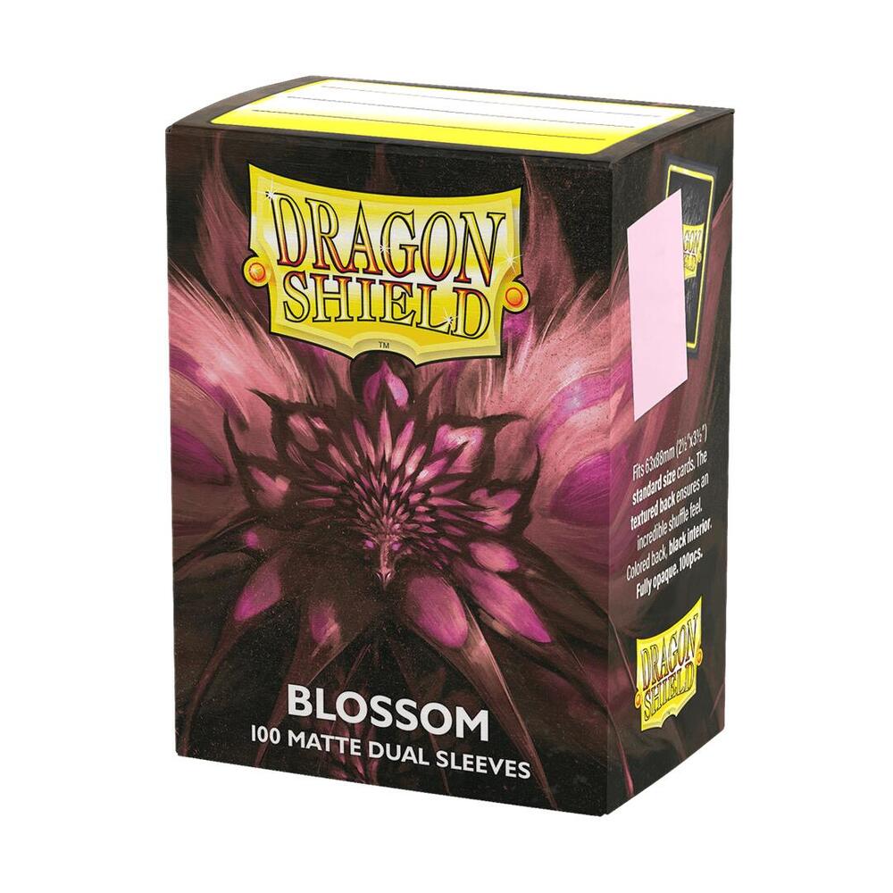 Dragon Shield Dual Matte Standard Sleeves - Blossom (100-Pack) - Dragon Shield Card Sleeves | Galactic Gamez