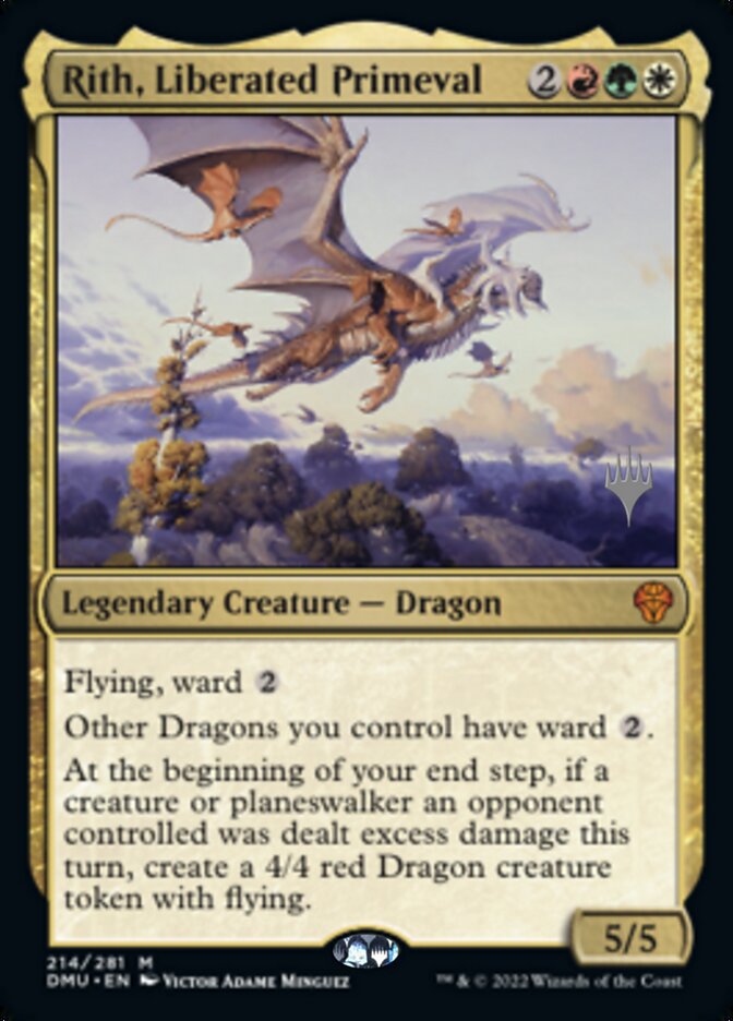 Rith, Liberated Primeval (Promo Pack) [Dominaria United Promos] | Galactic Gamez