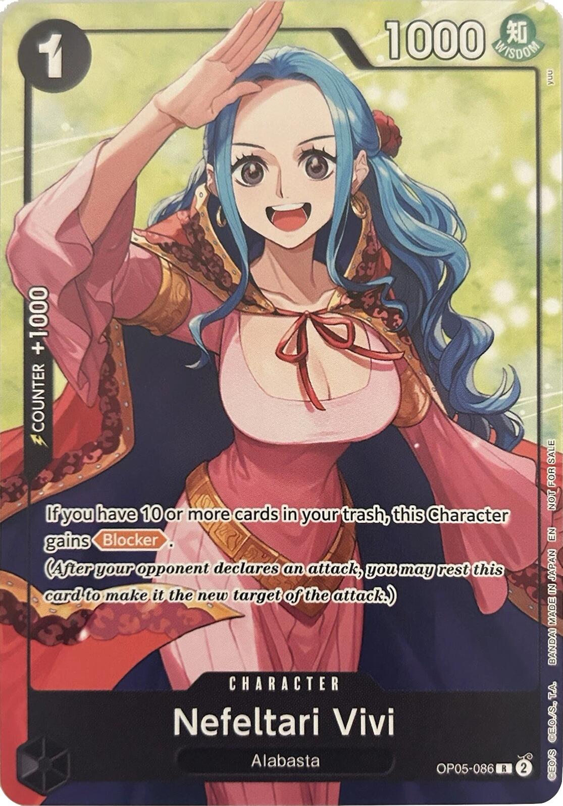 Nefeltari Vivi (Welcome Pack Vol. 2) [One Piece Promotion Cards] | Galactic Gamez