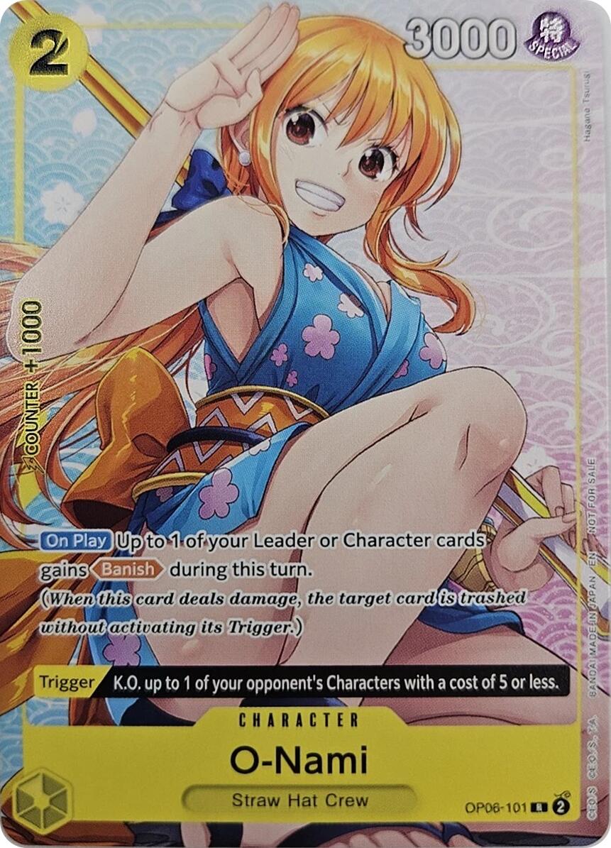 O-Nami (Welcome Pack Vol. 2) [One Piece Promotion Cards] | Galactic Gamez
