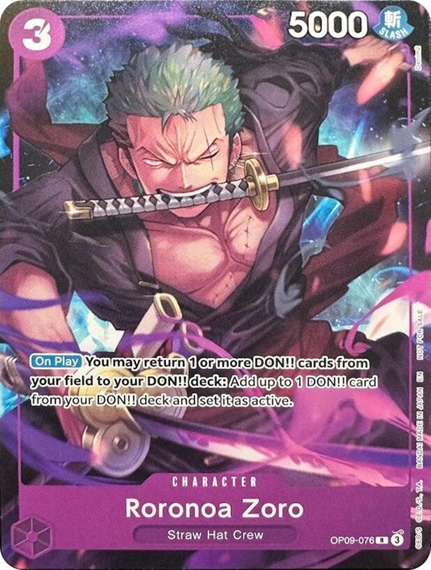 Roronoa Zoro (Welcome Pack Vol. 2) [One Piece Promotion Cards] | Galactic Gamez