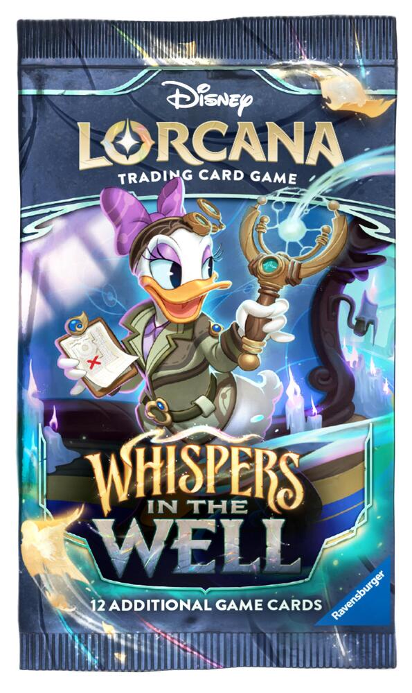 Disney Lorcana: Whispers in the Well Booster Pack - Whispers in the Well (10) | Galactic Gamez