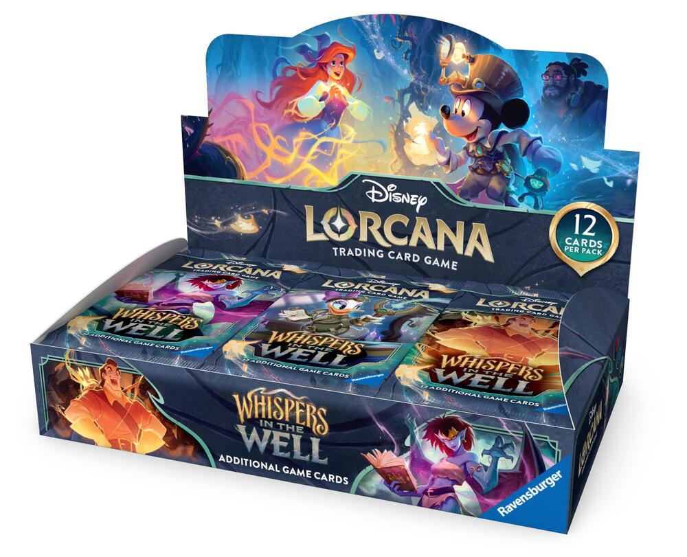 Disney Lorcana: Whispers in the Well Booster Box - Whispers in the Well | Galactic Gamez