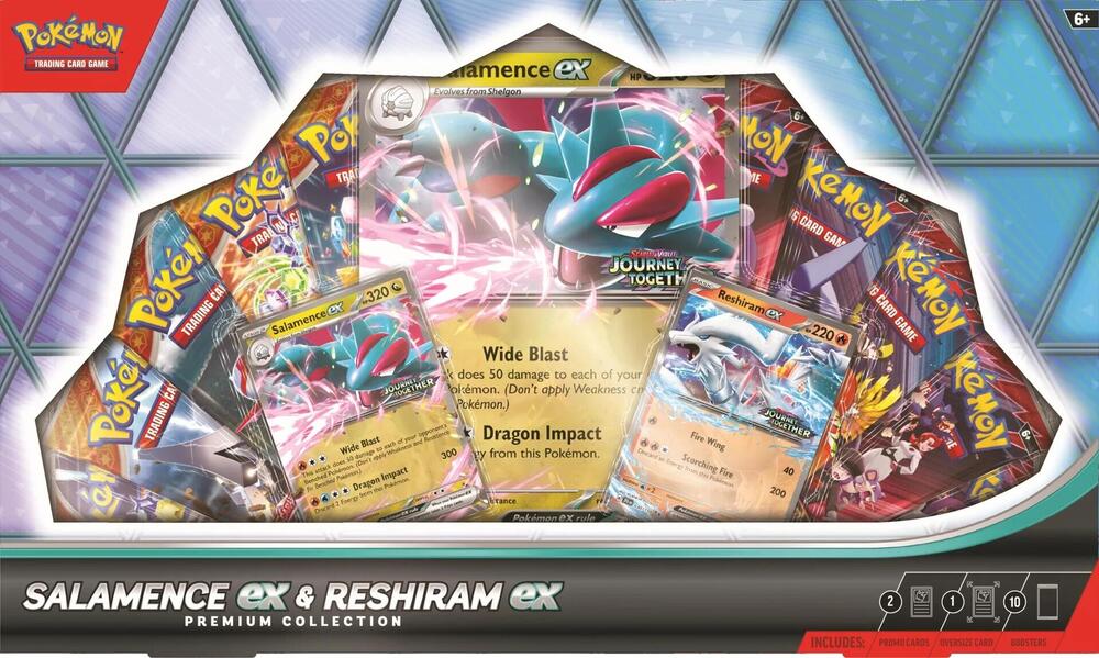 Salamence ex & Reshiram ex Premium Collection - Miscellaneous Cards & Products | Galactic Gamez