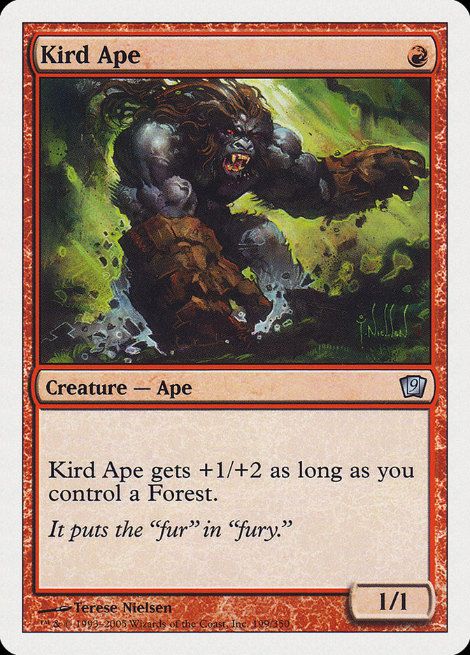 Kird Ape (9th Edition) [Oversize Cards] | Galactic Gamez