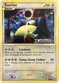 Snorlax (33/95) (Staff Prerelease Promo) [Nintendo: Black Star Promos] | Galactic Gamez