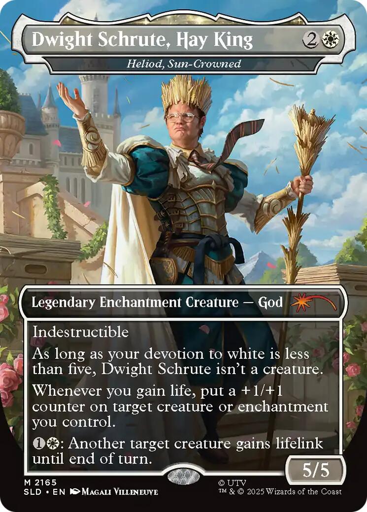 Dwight Schrute, Hay King - Heliod, Sun-Crowned [Secret Lair Drop Series] | Galactic Gamez