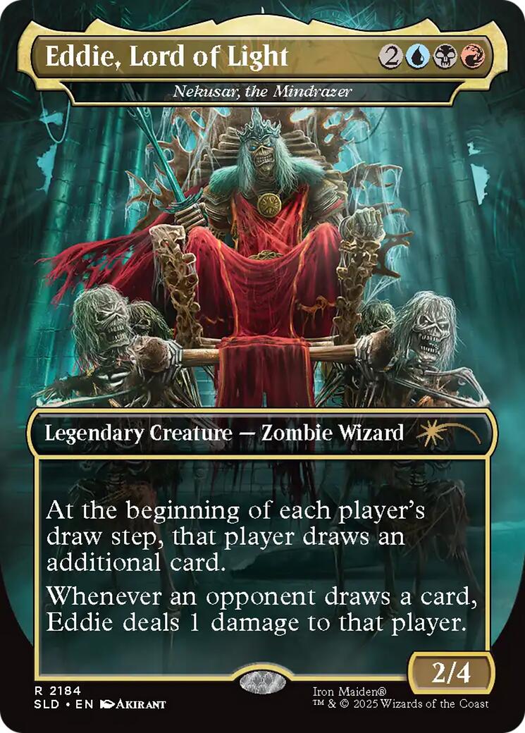 Eddie, Lord of Light - Nekusar, the Mindrazer [Secret Lair Drop Series] | Galactic Gamez