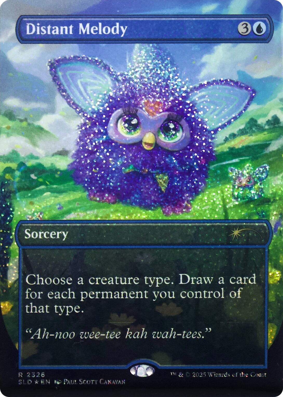 Distant Melody (2311) (Confetti Foil) [Secret Lair Drop Series] | Galactic Gamez