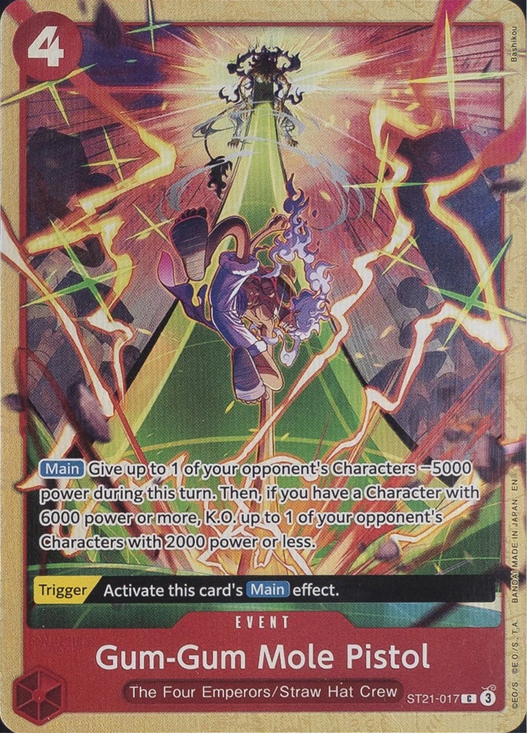 Gum-Gum Mole Pistol (Premium Card Collection -Best Selection Vol.5) [One Piece Promotion Cards] | Galactic Gamez