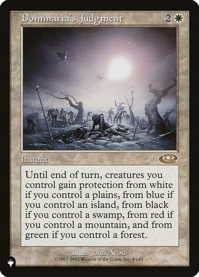 Dominaria's Judgment [The List] | Galactic Gamez