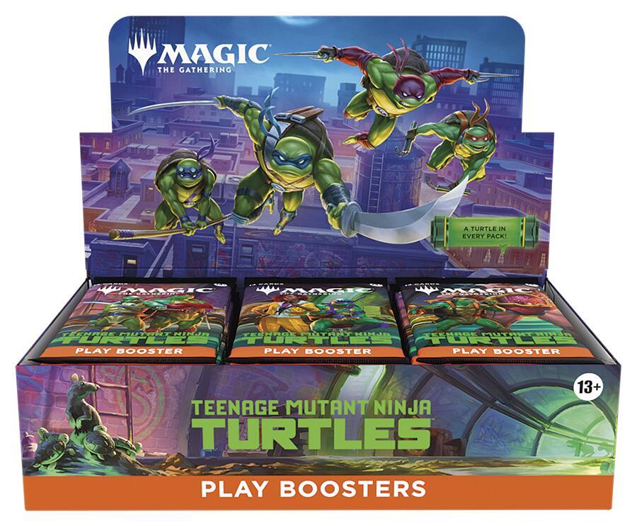 Teenage Mutant Ninja Turtles - Play Booster Display - Teenage Mutant Ninja Turtles (TMT) | Galactic Gamez