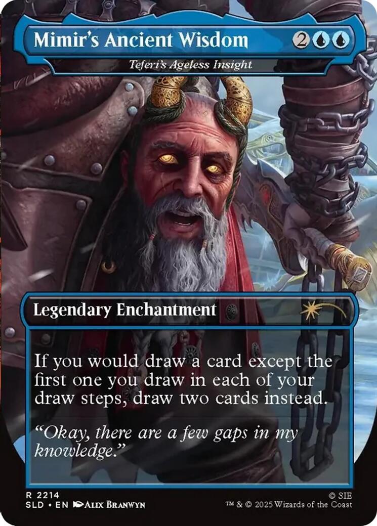 Mimir's Ancient Wisdom - Teferi's Ageless Insight [Secret Lair Drop Series] | Galactic Gamez