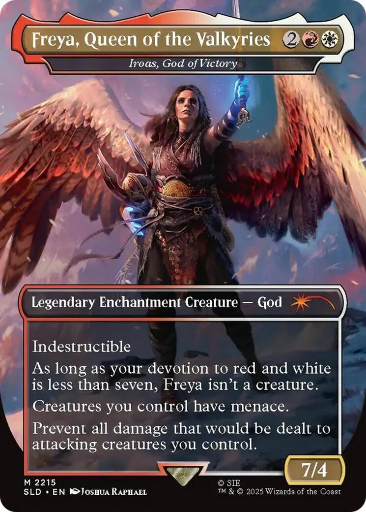 Freya, Queen of the Valkyries - Iroas, God of Victory [Secret Lair Drop Series] | Galactic Gamez