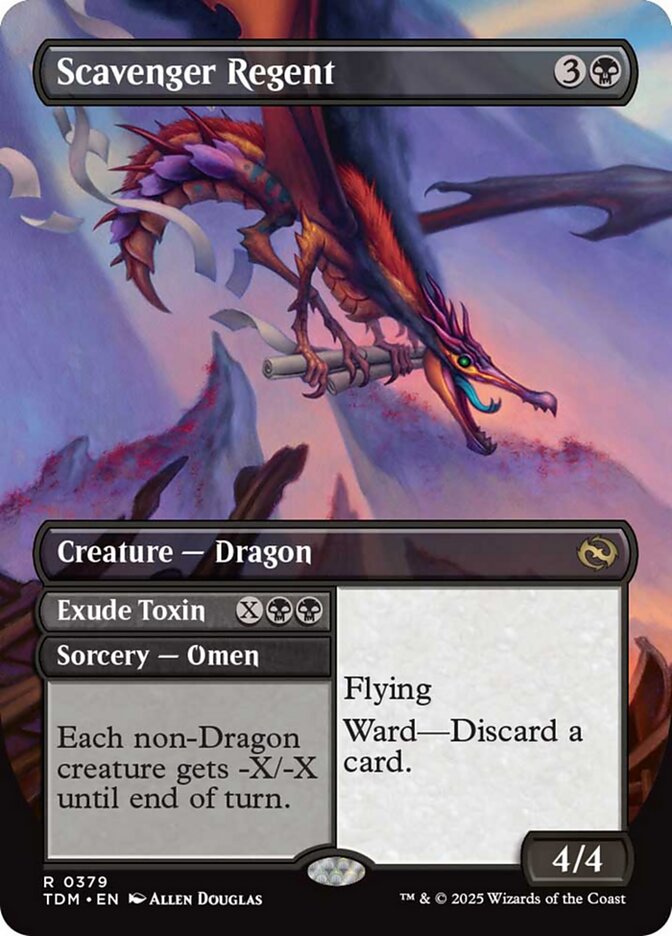 Scavenger Regent (Borderless) [Tarkir: Dragonstorm] | Galactic Gamez